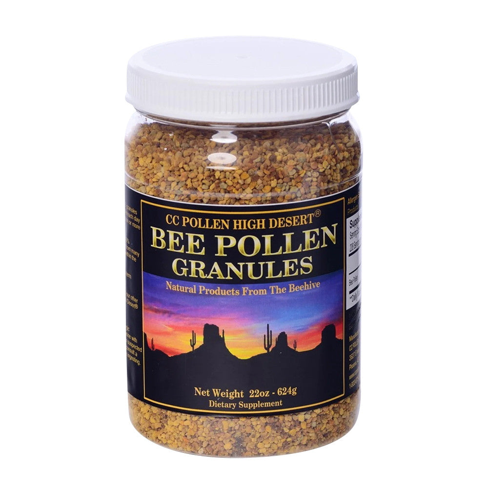 CC Pollen High Desert Bee Pollen Granules, 22 Oz